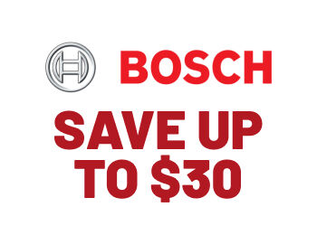 Holideal Day 4 - $30 off $150 on Bosch Products